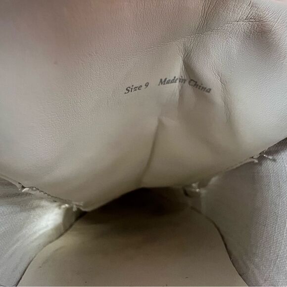 Dolce Vita Toyah Platform Sneakers in White Leather Women’s Size 9 - Picture 11 of 13